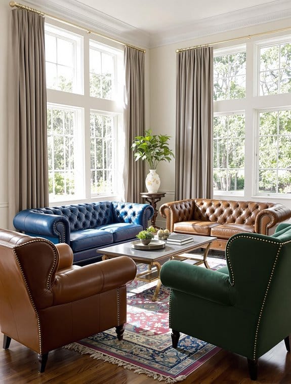 chesterfield sofas and chairs