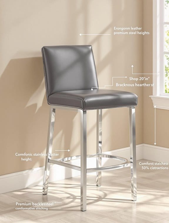 choosing dimensions brand bar stools