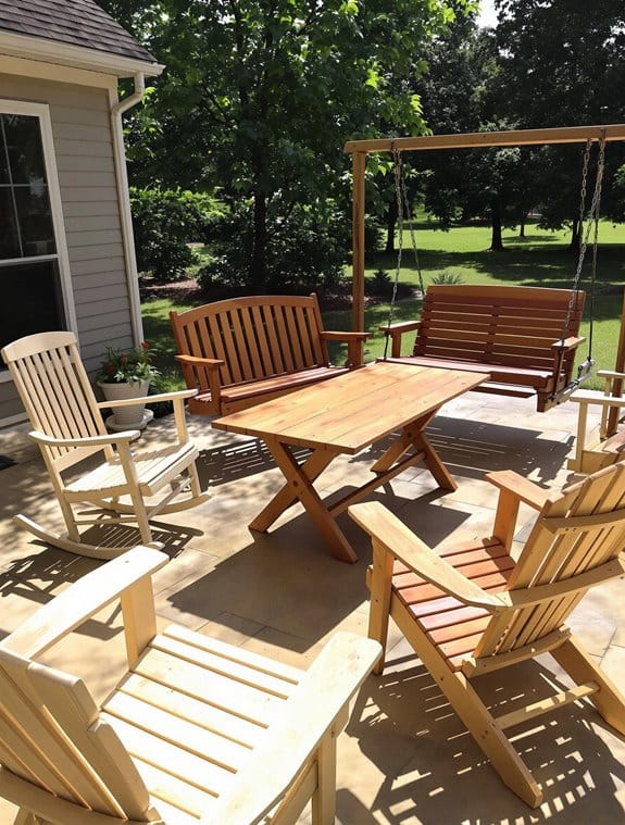 handcrafted amish outdoor furniture
