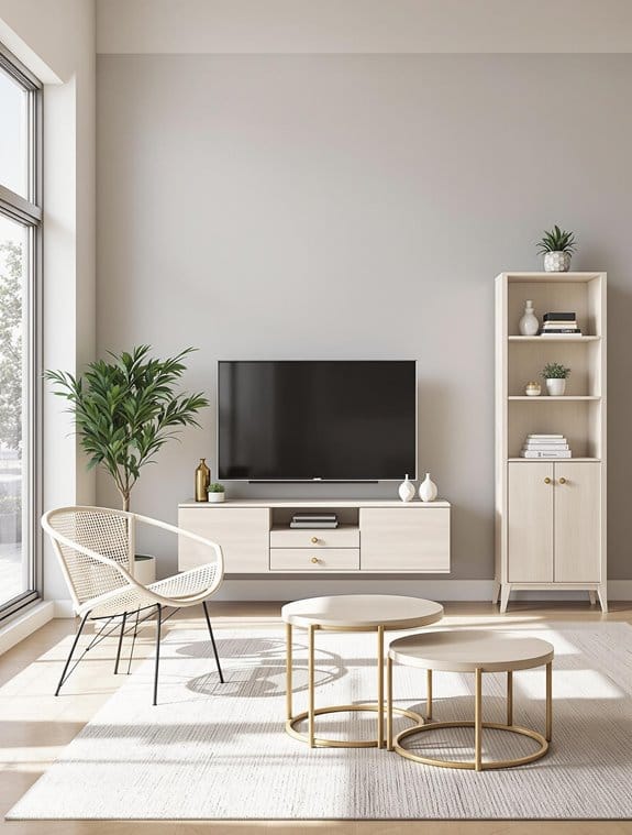 modern white washed ash furniture