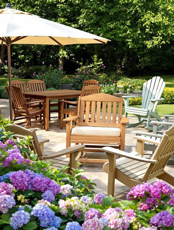 selecting amish patio furniture