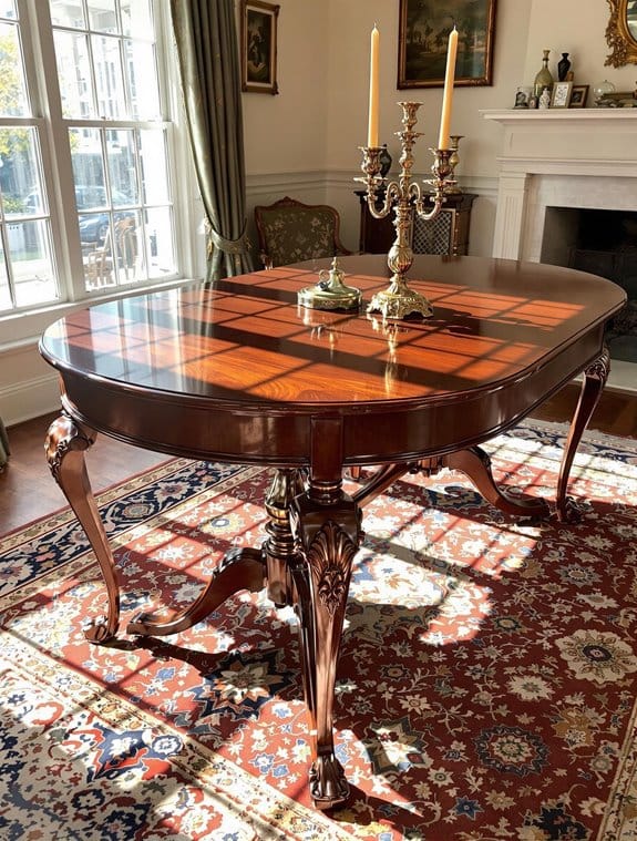 selecting antique table furniture