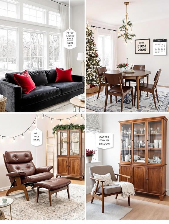 selecting christmas furniture wisely