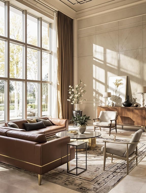 selecting global furniture options