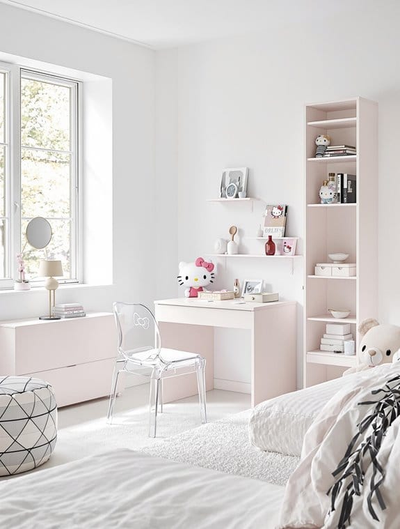 selecting hello kitty furnishings