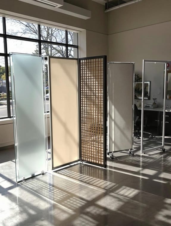 selecting office furniture dividers