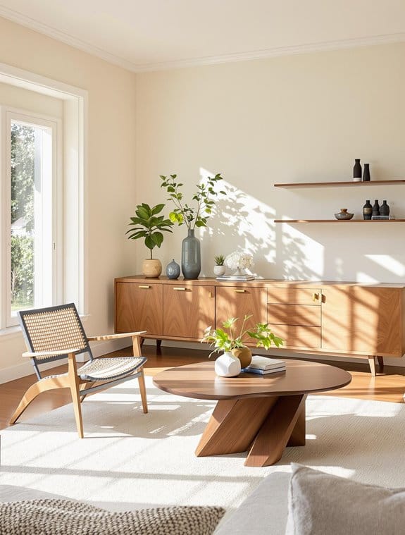 timeless walnut furniture elegance